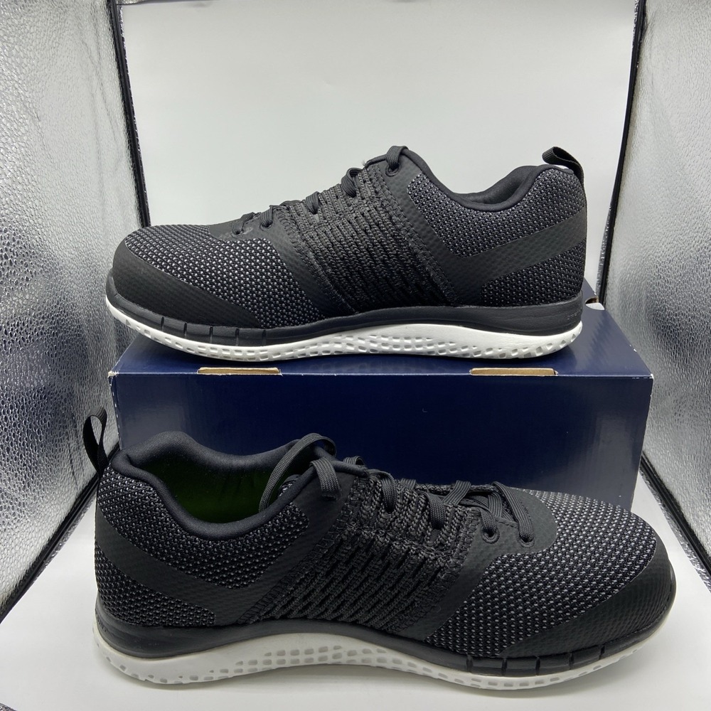 Reebok Work Fusion Flexweave Mens Composite Toe Safety Shoe Black White IB1072